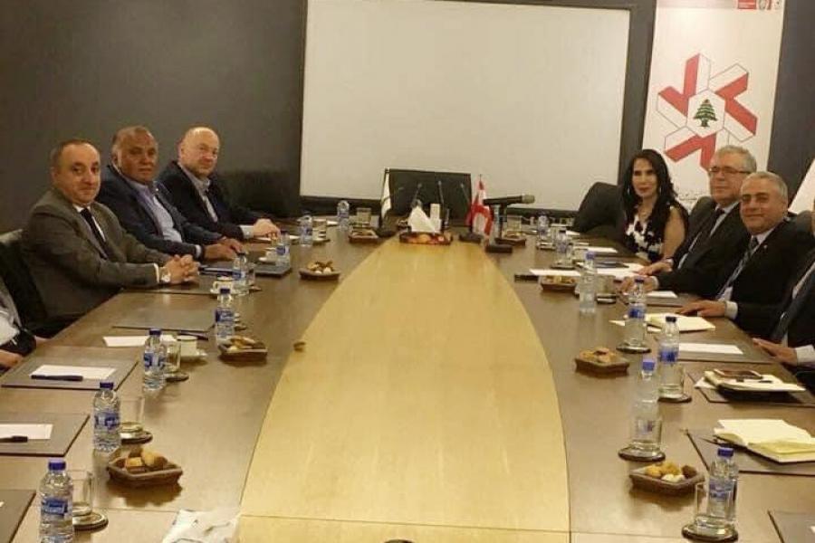 Meetings with Lebanese distinguished officials and industrial leaders